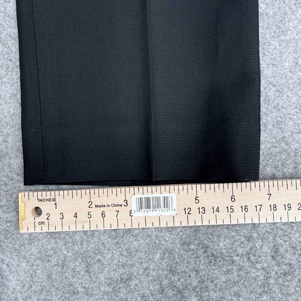 Nautica Ceylon Pant 30x29 Men's Active Stretch Micro-Stripe Black/Noire NEW - Picture 8 of 13